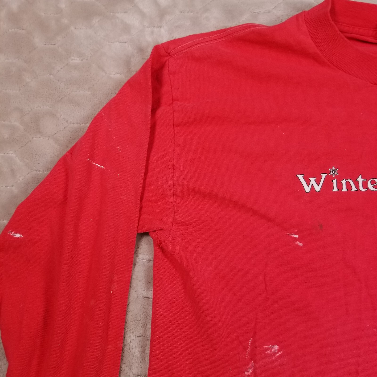 VTG 1987 Winter Carnival Shirt Sz Lg Greek Formal Party Pi Kappa Alpha PAINTED gallery