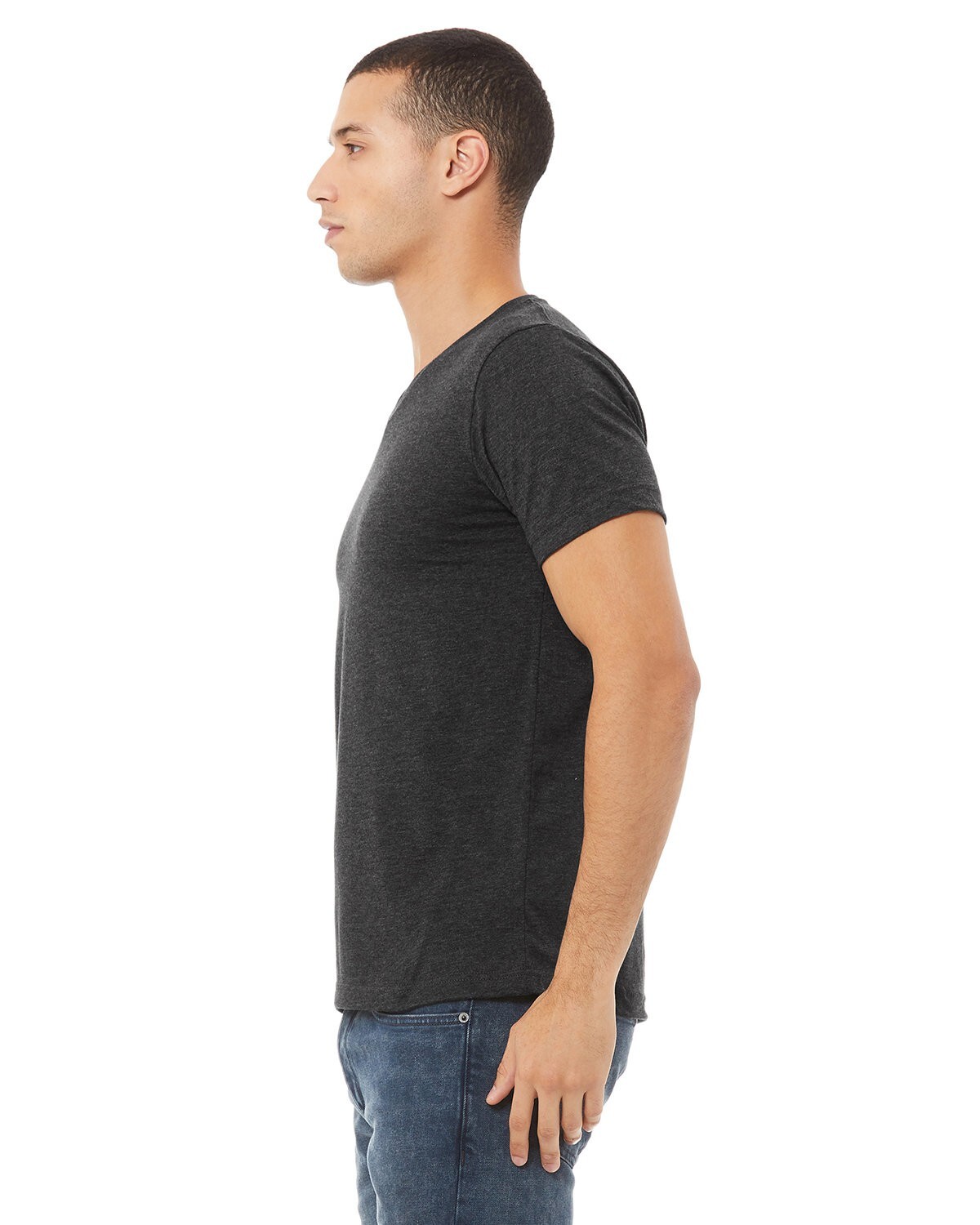 Bella + Canvas Unisex CVC Jersey V-Neck T-Shirt - 3005CVC gallery
