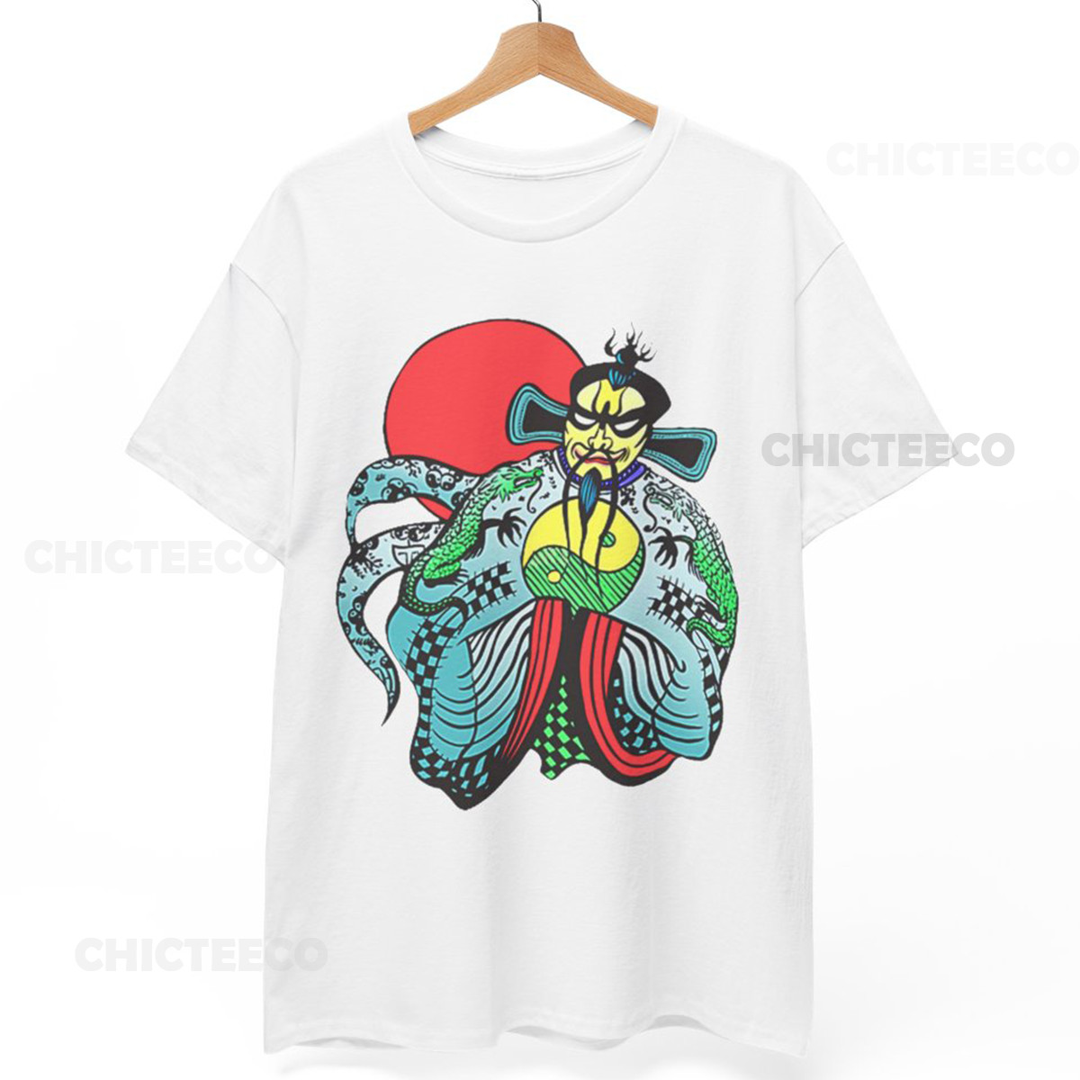 Big Trouble in Little China T-Shirt Jack Burton Fu Manchu Reality Glitch Unisex gallery