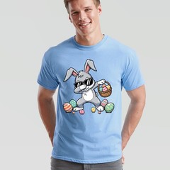 Dabbing Bunny Easter Day Eggs Dab Easter Unisex Tshirt
