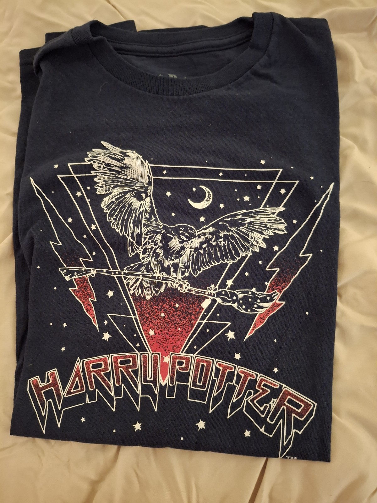 Navy Harry Potter Men’s M 100% Cotton