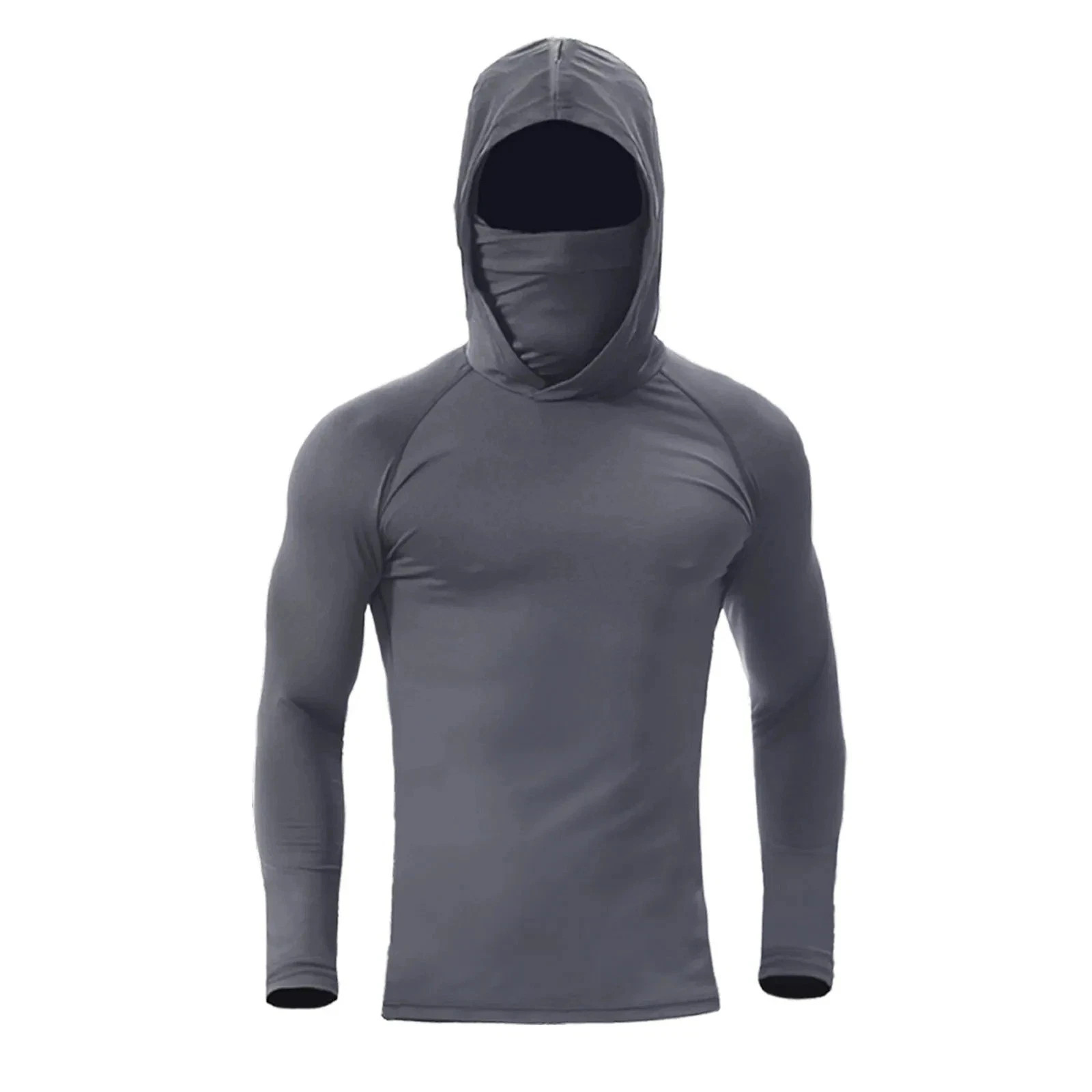 Performance Hoodie Long Sleeve T-Shirts, UPF 50+ Sun Protection Hooded Unisex gallery