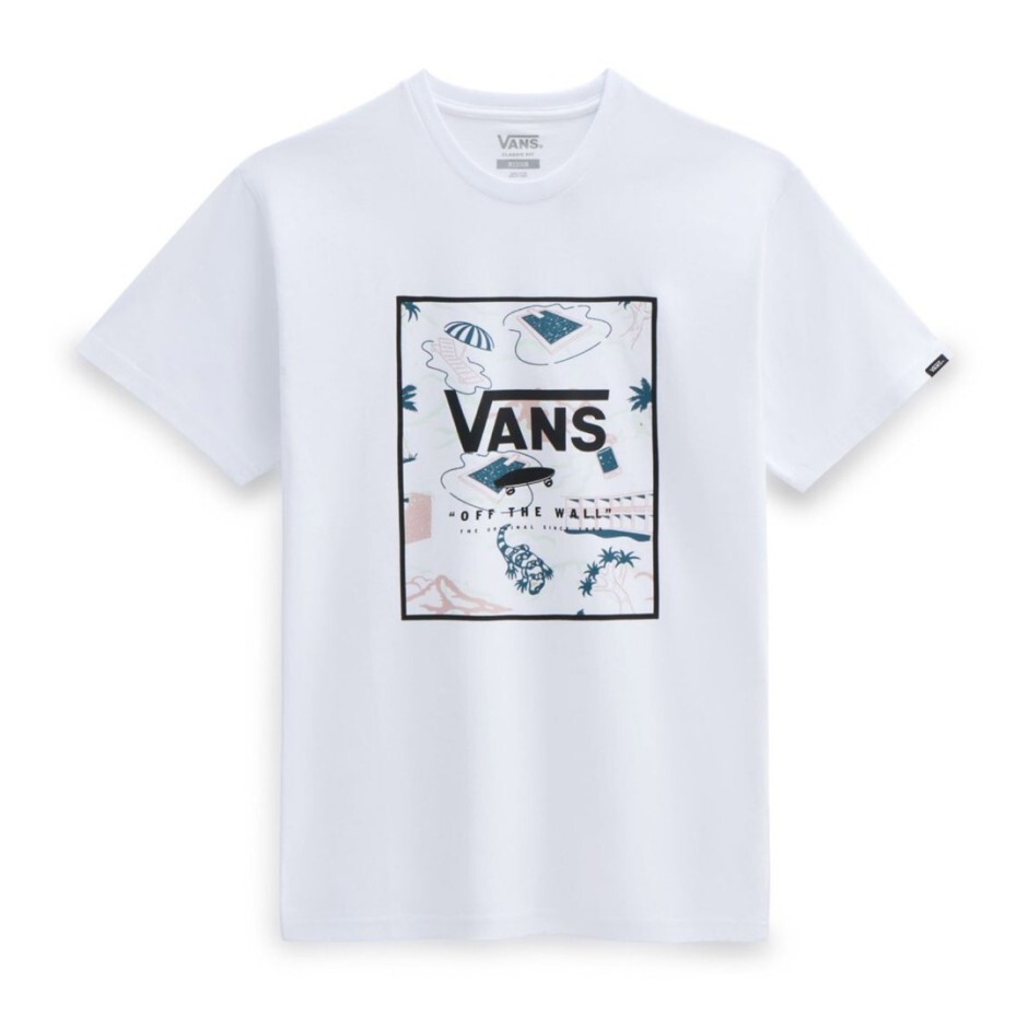 AUTHENTIC VANS CLASSIC PRINT BOX T SHIRT vn0a5e7ybuu