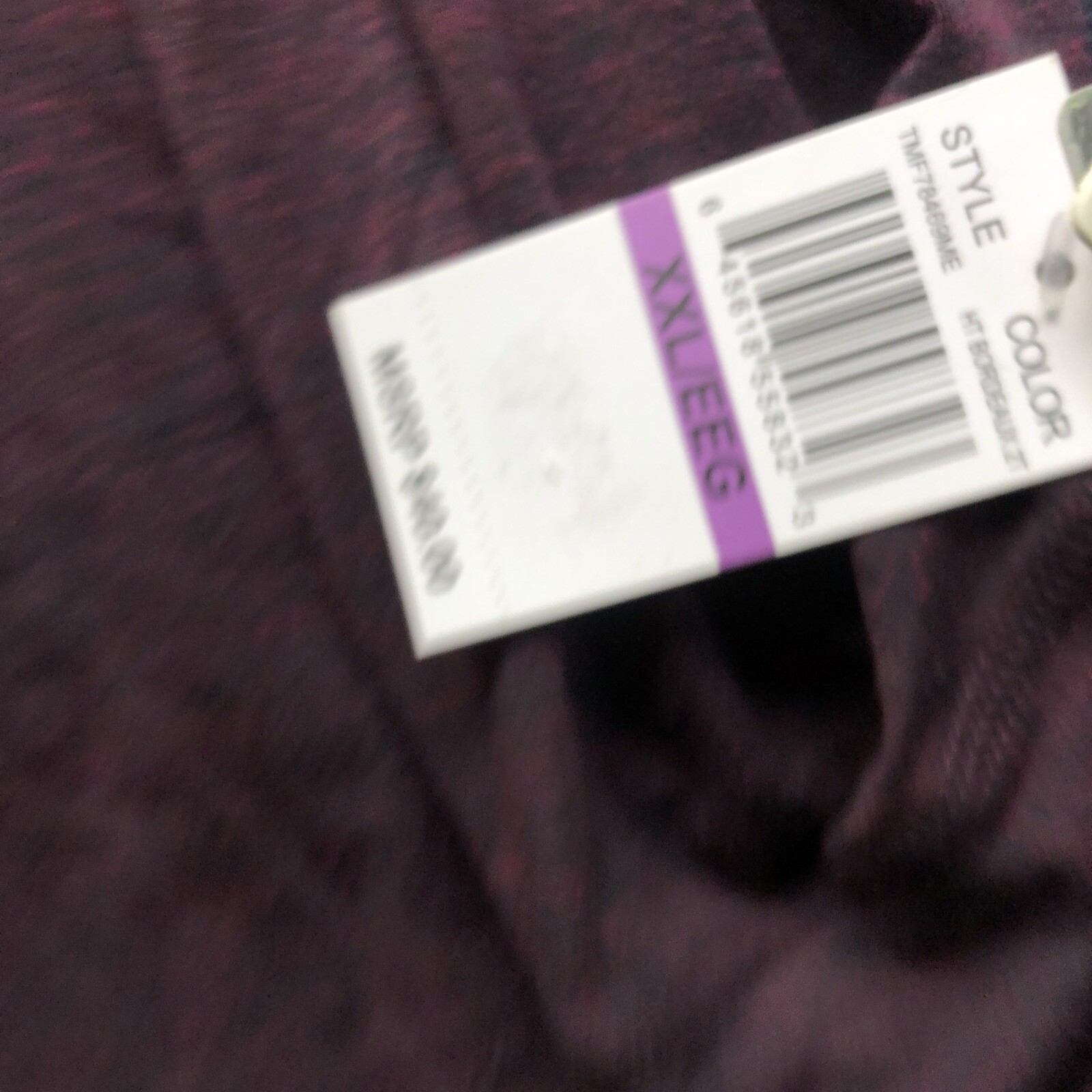 Men’s 32 Degree Heat Snap Henley L.S. Bordeaux XXL. NWT. gallery