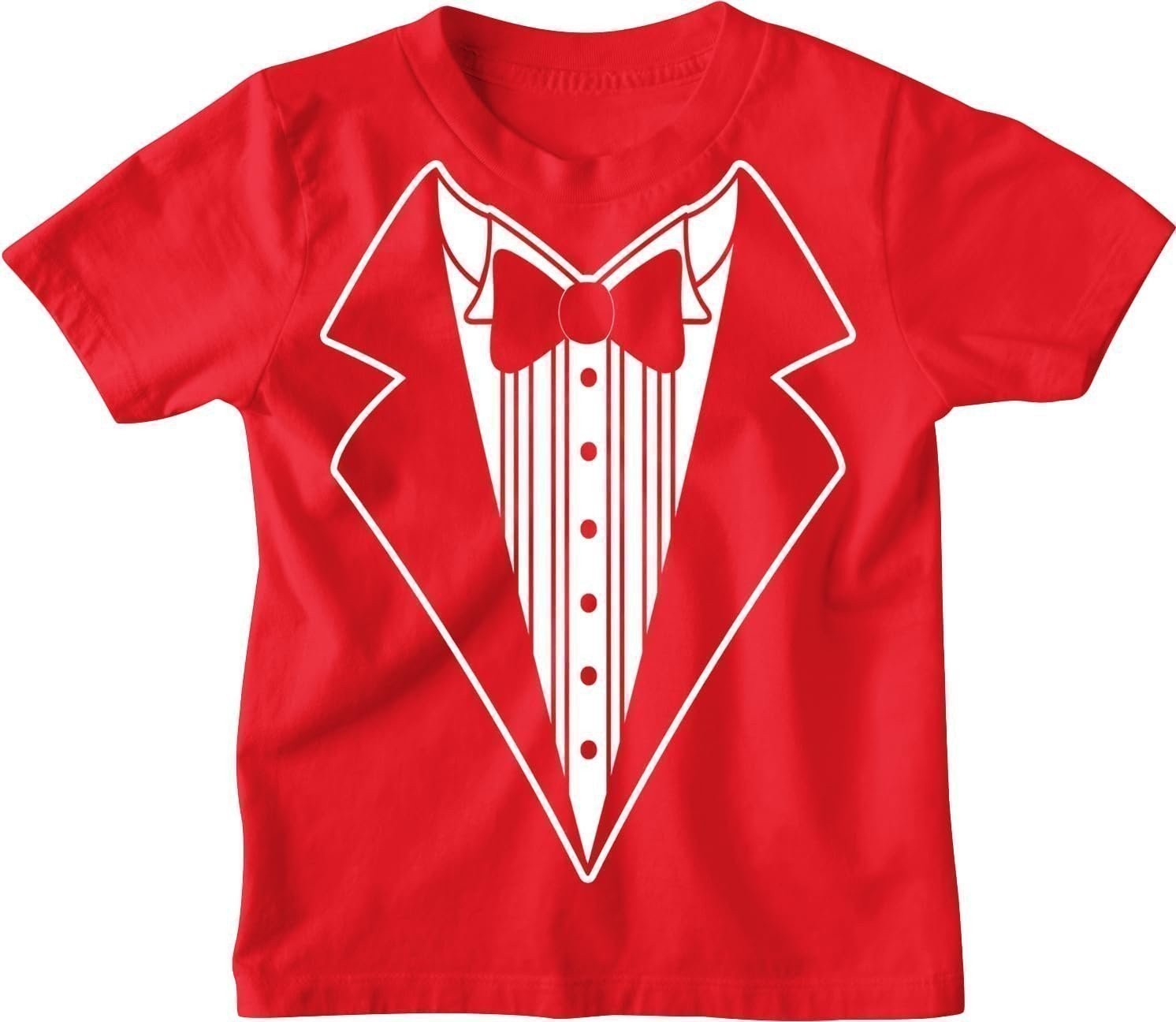 Kids Funny Tuxedo Tee T-Shirt Boys & Girls Formal Tux Tee Youth gallery