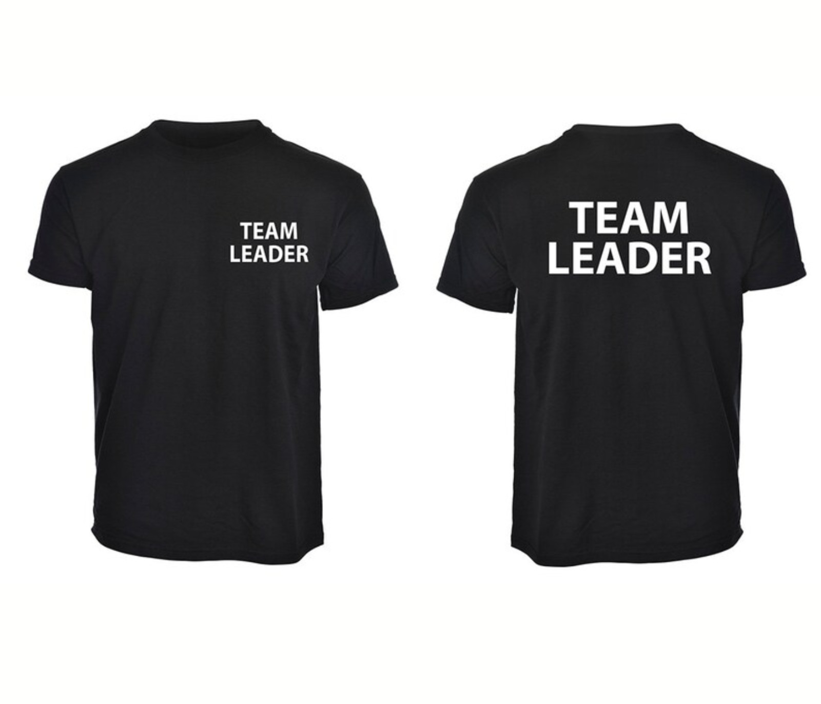 Personalised Staff Left Chest Back Security Workwear Unisex Uniform T-Shirt Tee gallery