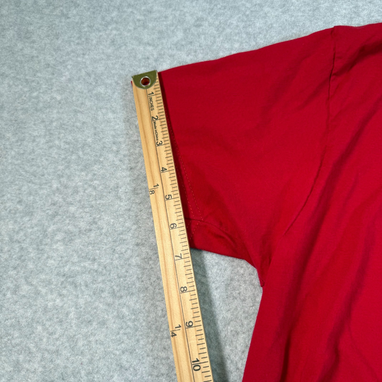 Apple Mac T-Shirt Red Sz M Cotton Official Staff Computer Macintosh Made in USA gallery