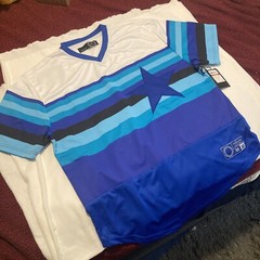 Baseball Jersey Star Multi Blue Size XXL Brand New With Tags