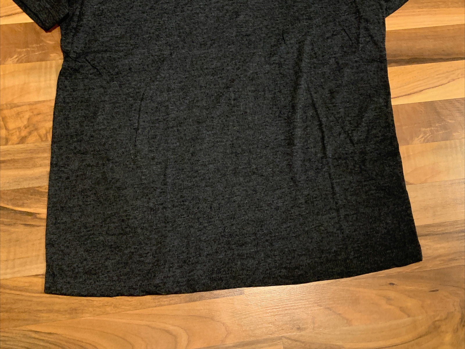 ABBOT & MAIN (Sz M or L) Men's Basic V-Neck Tee T-Shirt Tri Blend Casual, Gray C gallery
