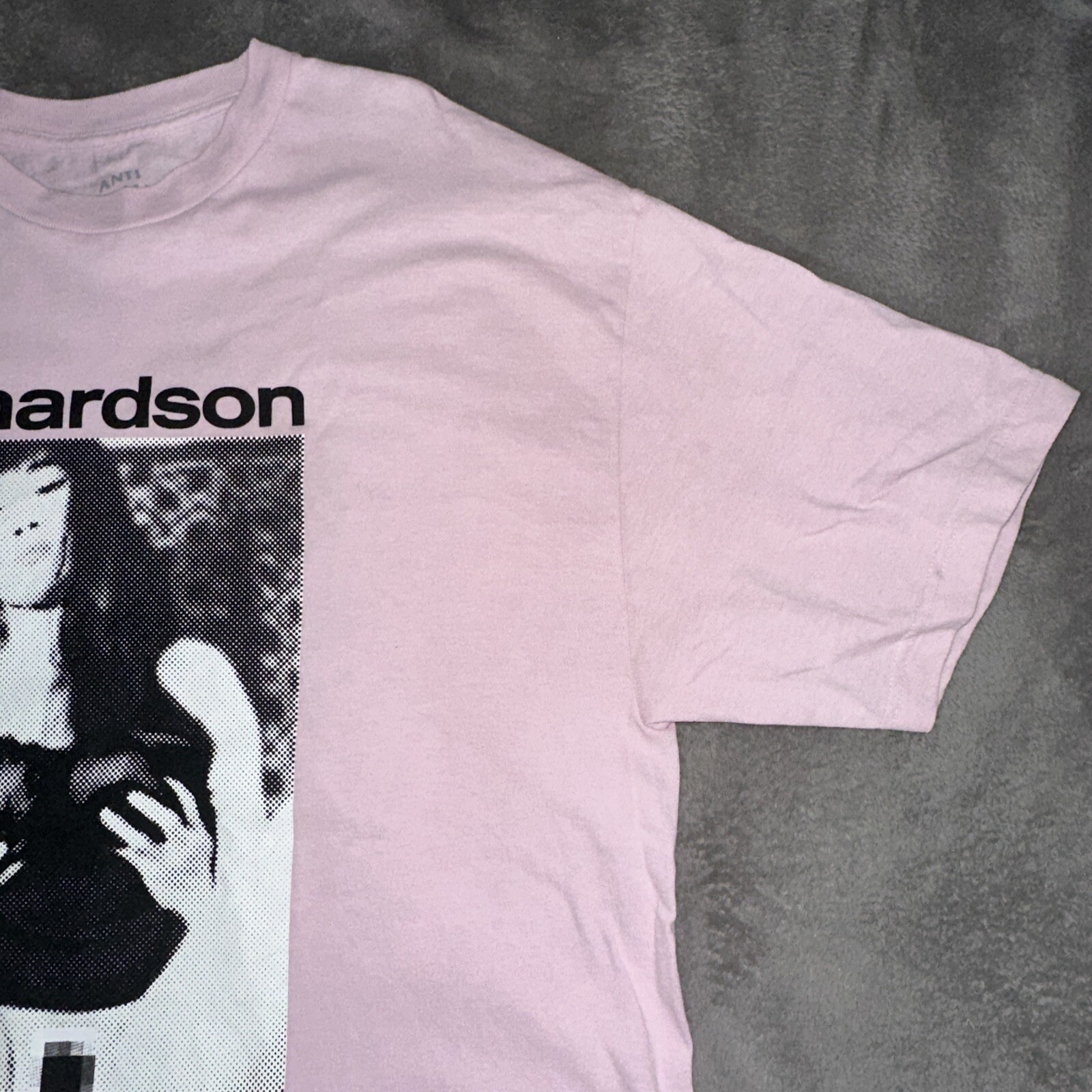 Richardson Anti Social Social Club Pink Shirt Mens Size XL ASSC Graphic gallery