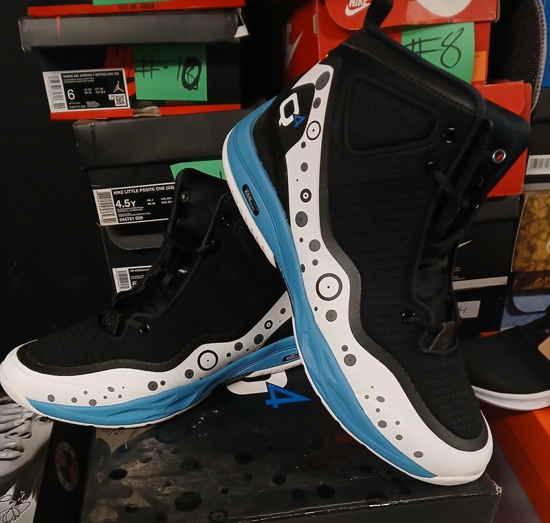 NEW Q4 Sports Shoes Size 11 Jet Black Aster Blue Q4 MB-015 #27