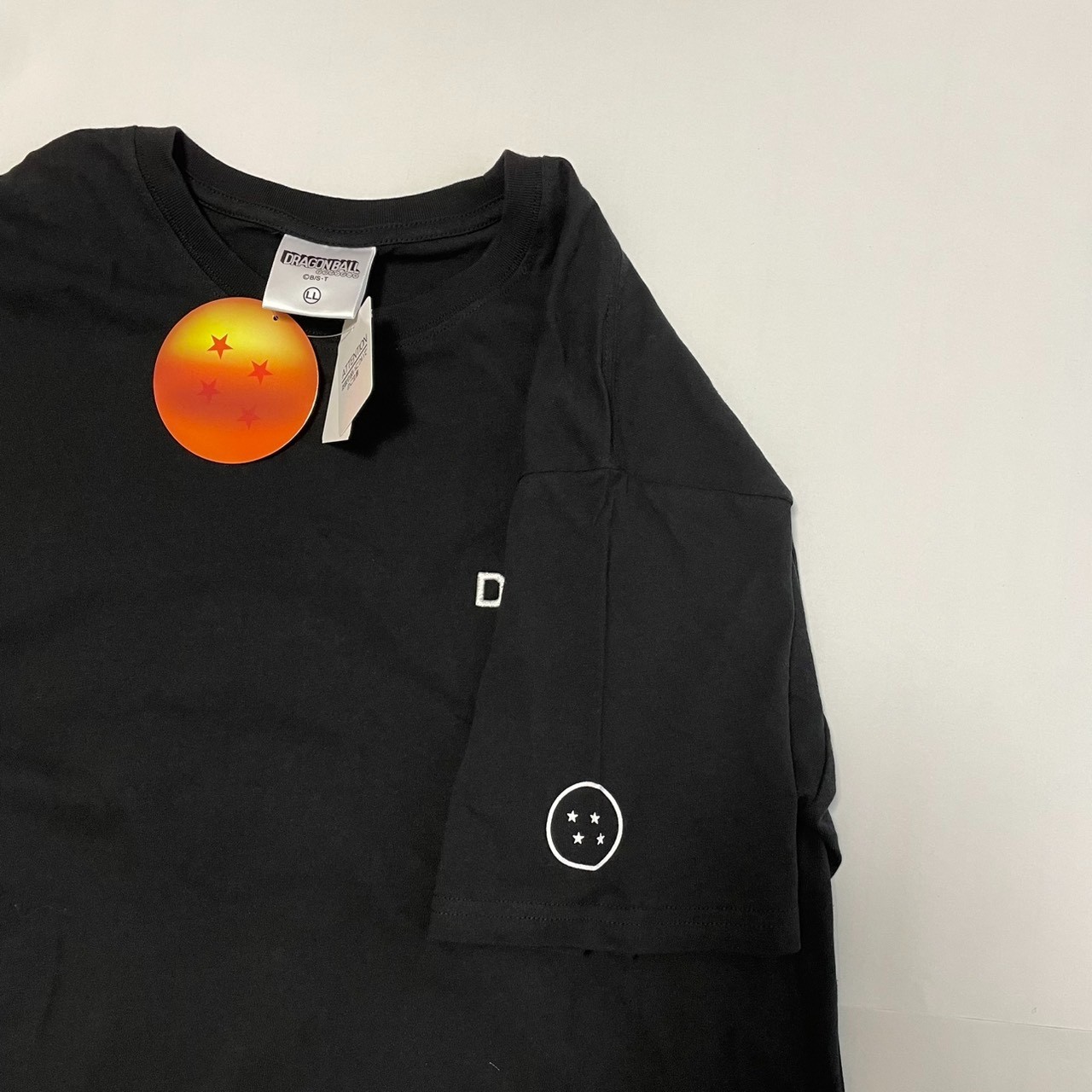 Dragon Ball T-Shirt XL Black Embroidered Logo Shimamura 2026 limited JAPAN NEW gallery