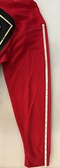 KRISP NYC Men’s Sz Large Red Long Sleeve T Shirt Black & Gold HUSTLE $$$ Design