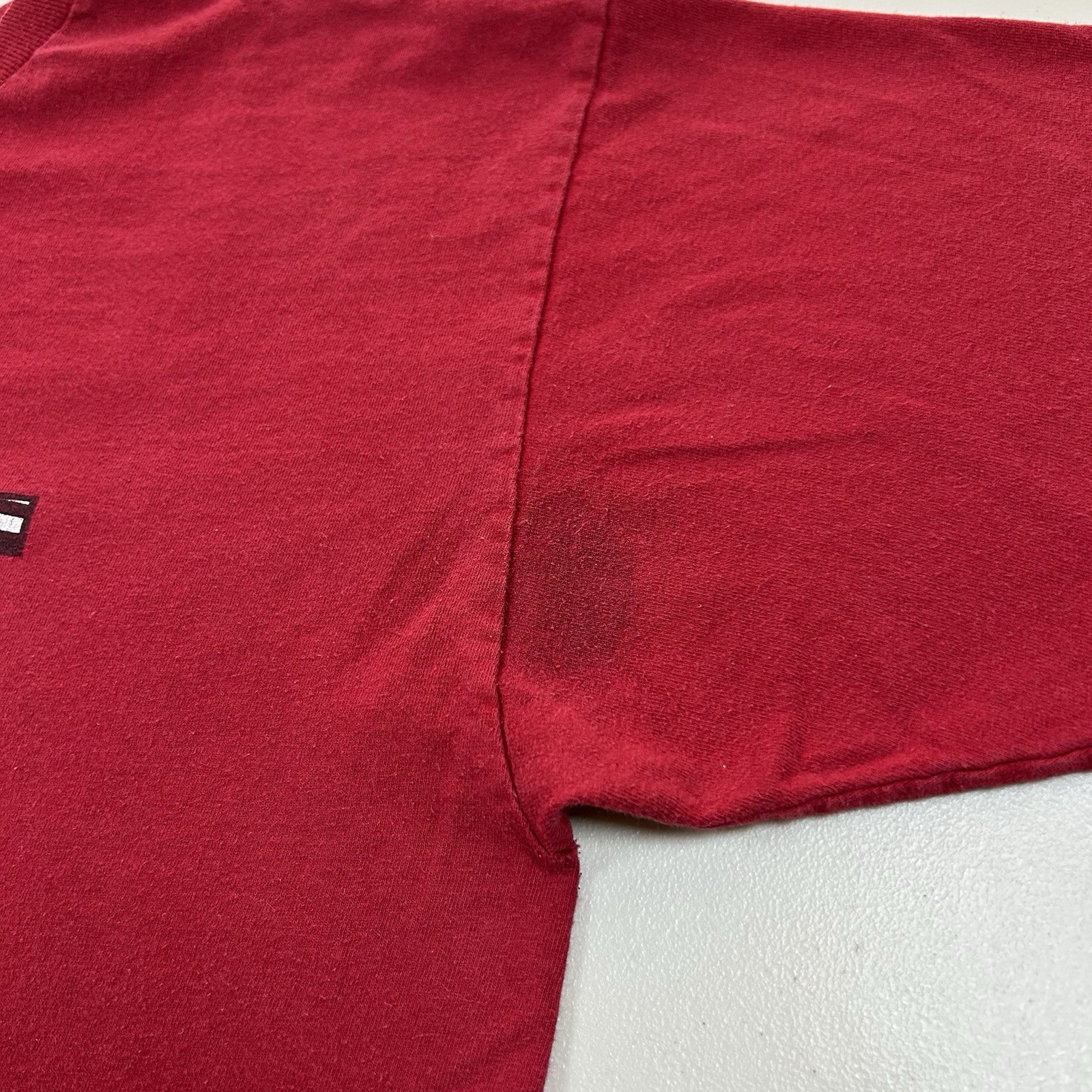Vans Skate Shirt Men's Size Large Checkered Logo Graphic Red Spell Out Cotton gallery