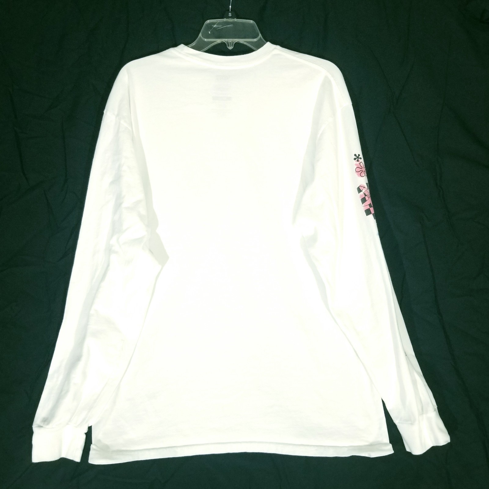 Vans SpongeBob Shirt Men Large White Long Sleeve Off The Wall Graphic Tee Cotton gallery
