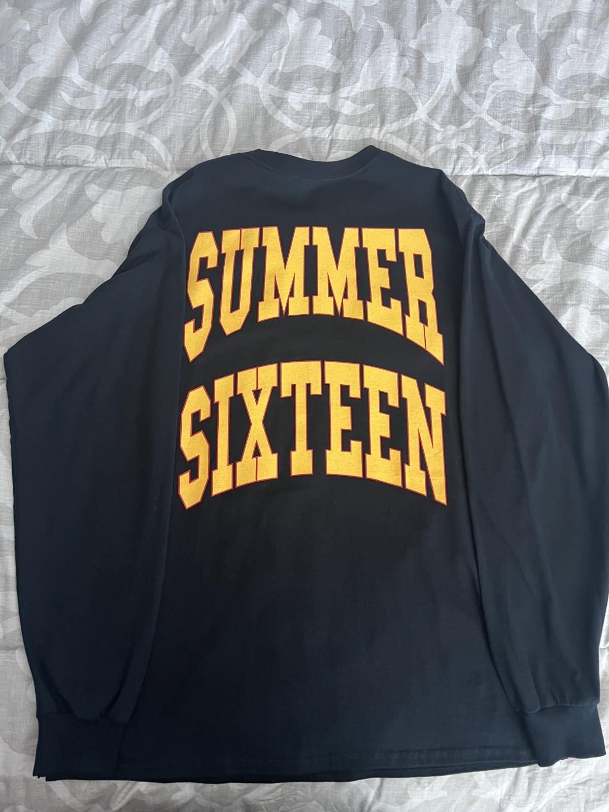 Drake Revenge Summer Sixteen Long Sleeve T Shirt Men's Large Black OVO Iceman gallery
