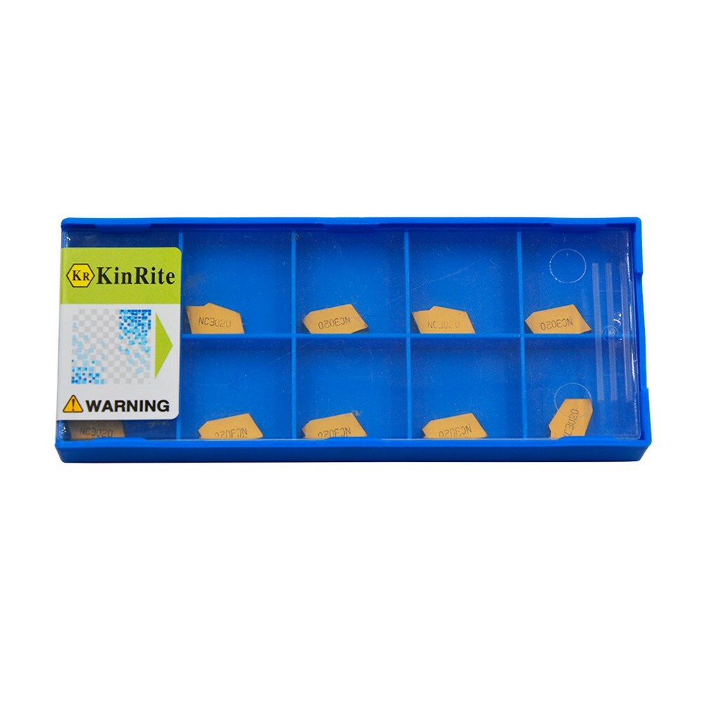 20Pcs SP200 NC3020 GTN-2 CNC Grooving Parting Cut-Off Carbide Inserts 2mm Width