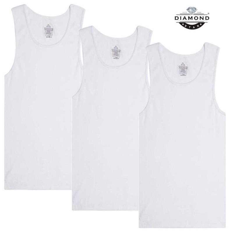 6-12 Pack Men's Tank Top 100% Cotton A-Shirt Wife Beater Undershirts Size S-4XL gallery