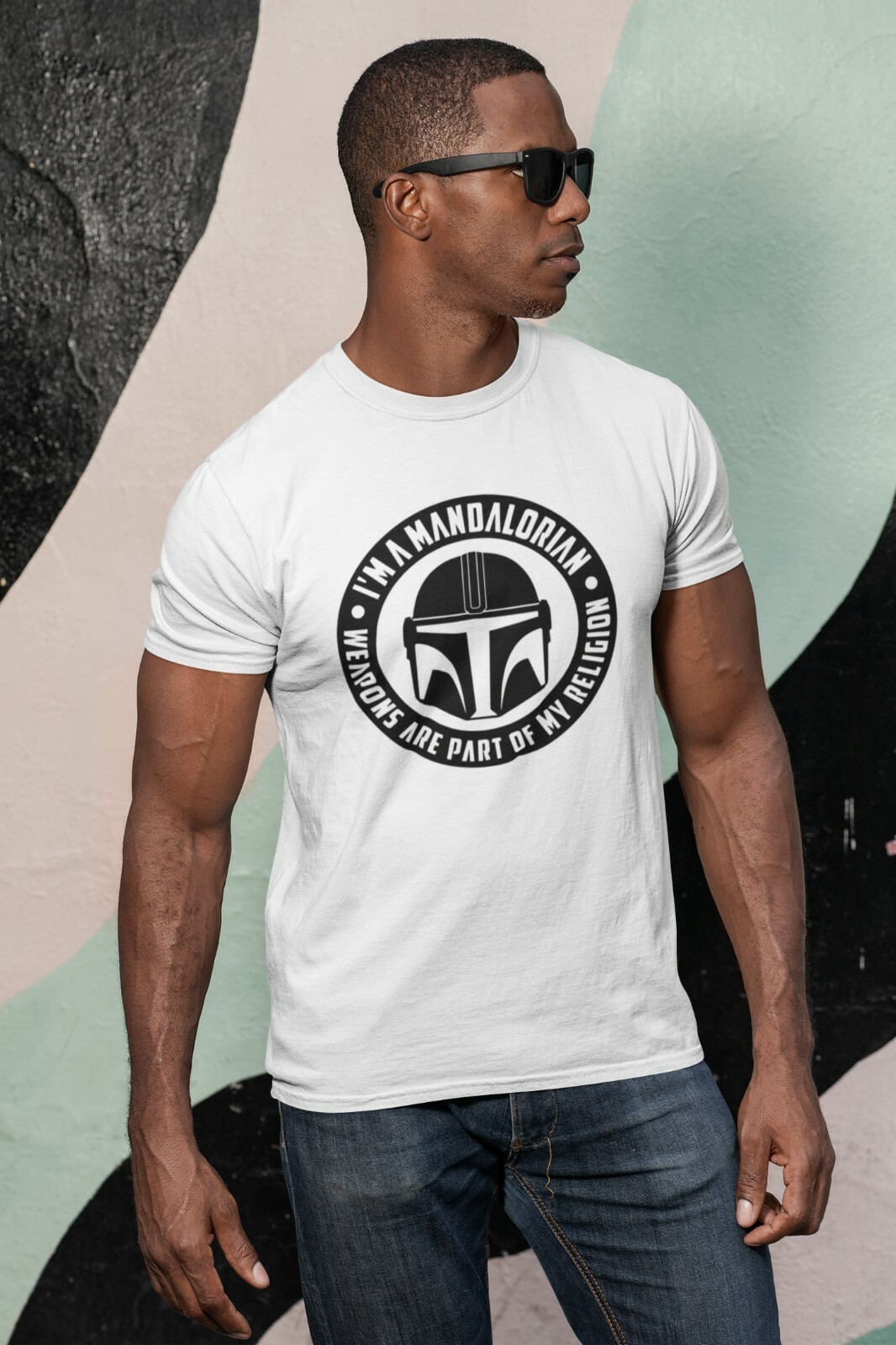 Im a Mandalorian Weapons Are Part of My Religion - Star Wars Unisex T-Shirt gallery