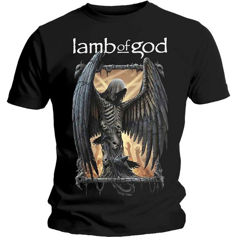 Lamb Of God Black Cotton All size S-5XL T-shirt HRL460
