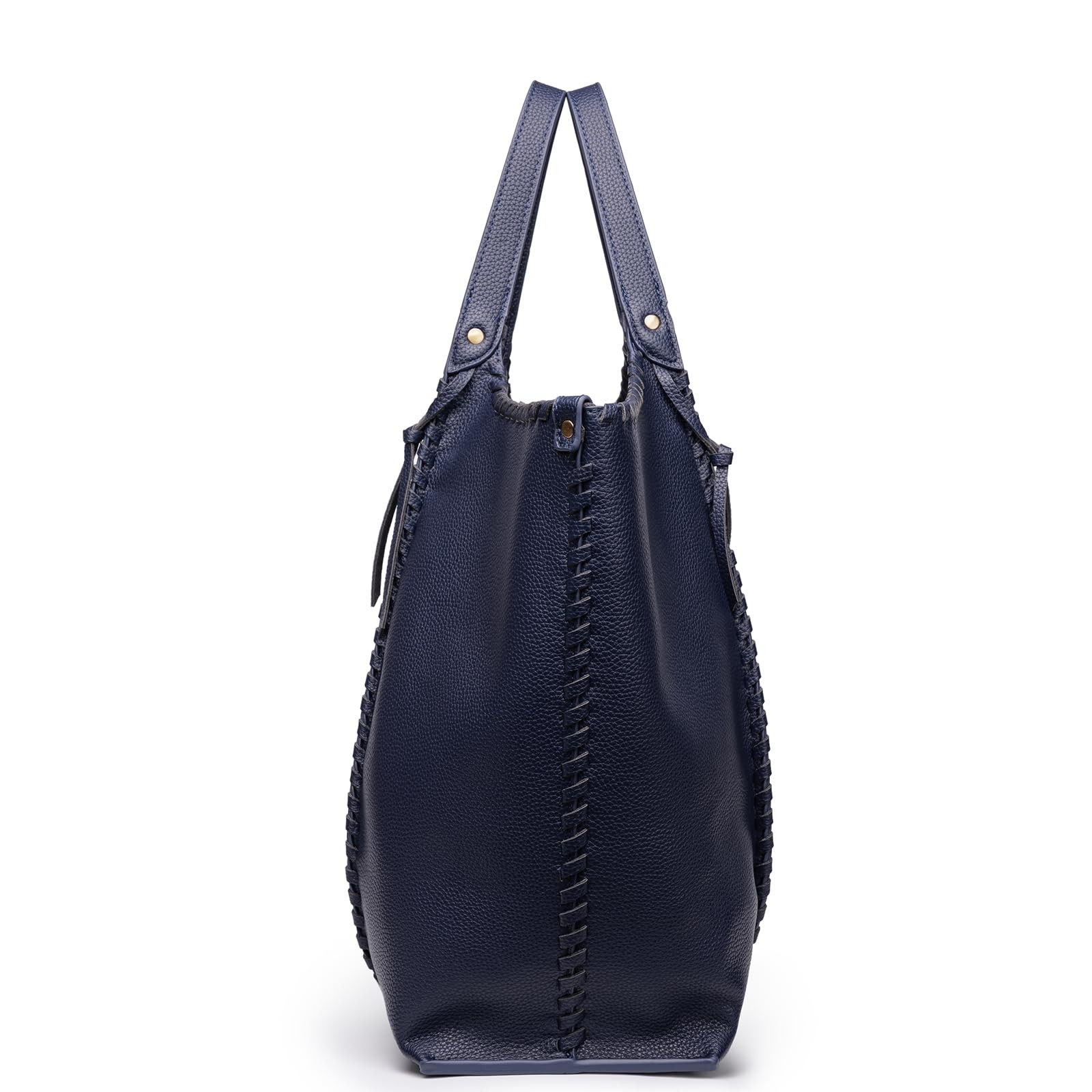 Leather Tote Bag for Women Large Laptop Business Work Handbag Women's Shoulde... gallery