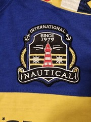 KRISP NYC • Men’s Retro Premium Quality • Nautical Yacht Club • Size Large