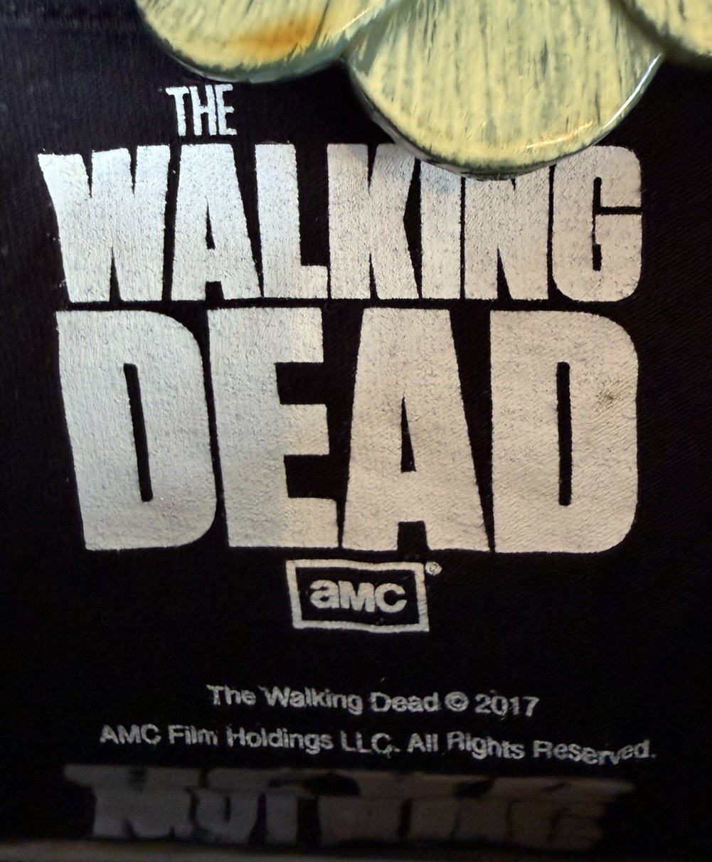 The Walking Dead Negan Skull Crossed Lucille Bats T-Shirt Licensed UK Large 2017 gallery