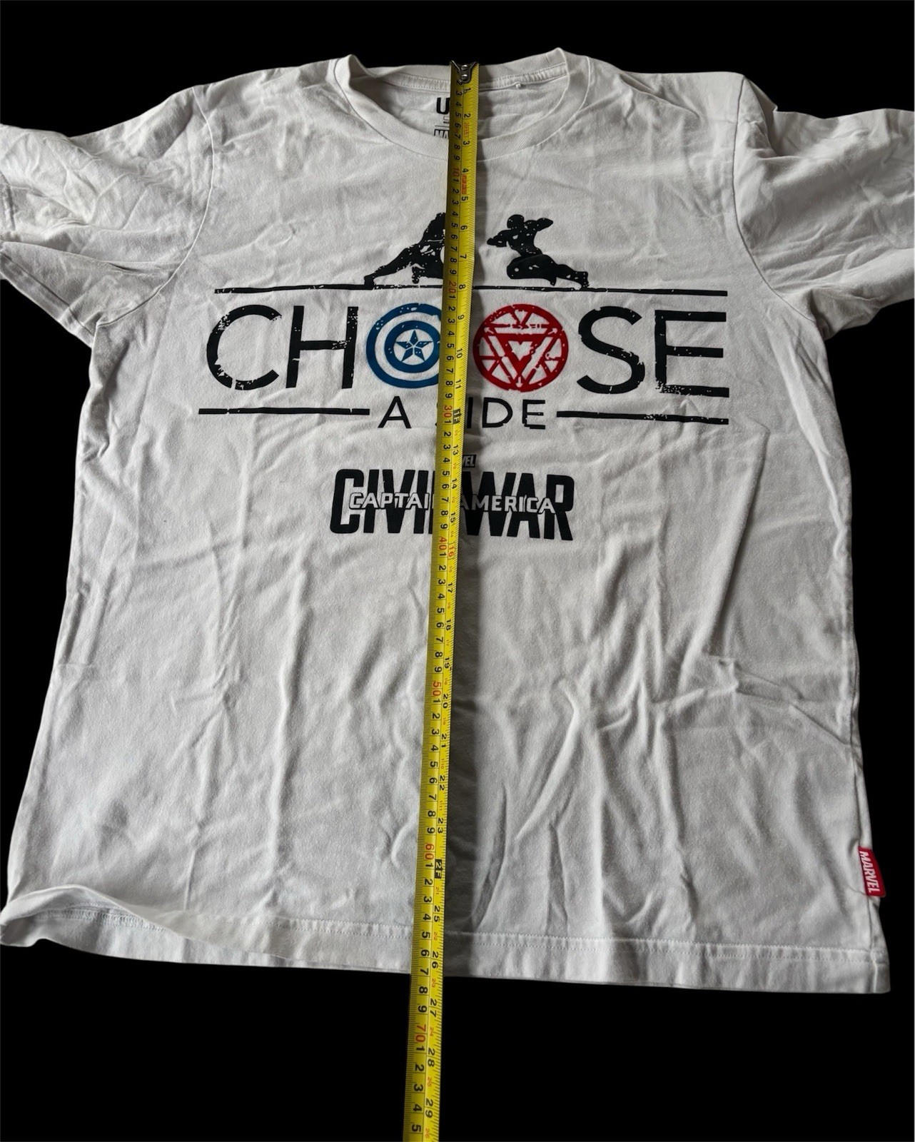 Captain America Civil War Choose A Side t shirt Size L Marvel UT gallery