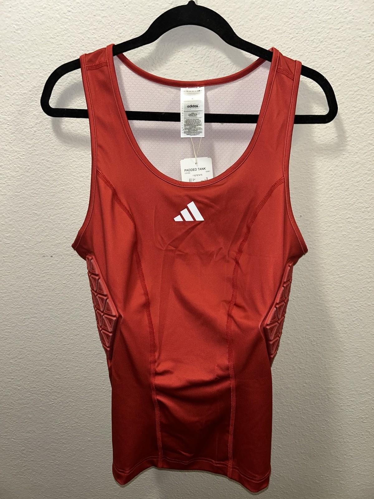 Adidas Aeroready Padded Training Tank Top Size X-LARGE