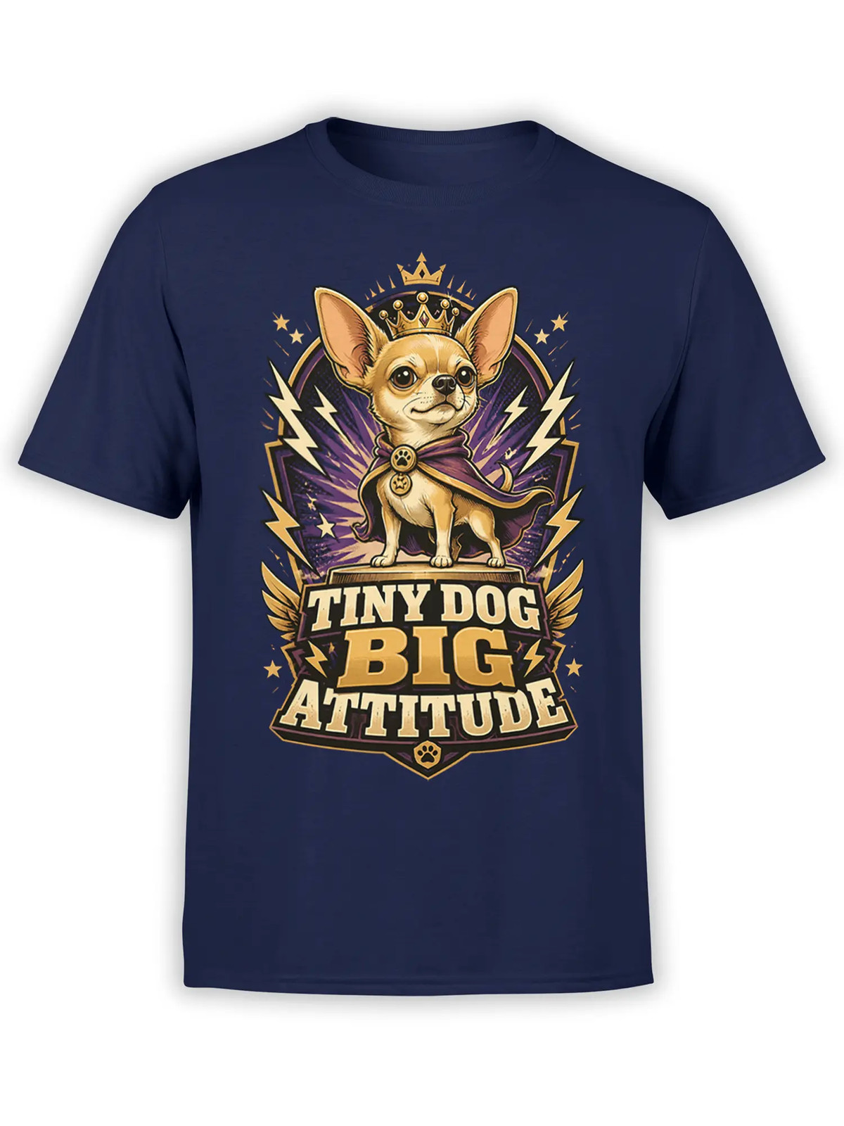 Big Attitude Chihuahua Dog T-Shirt | Unisex gallery