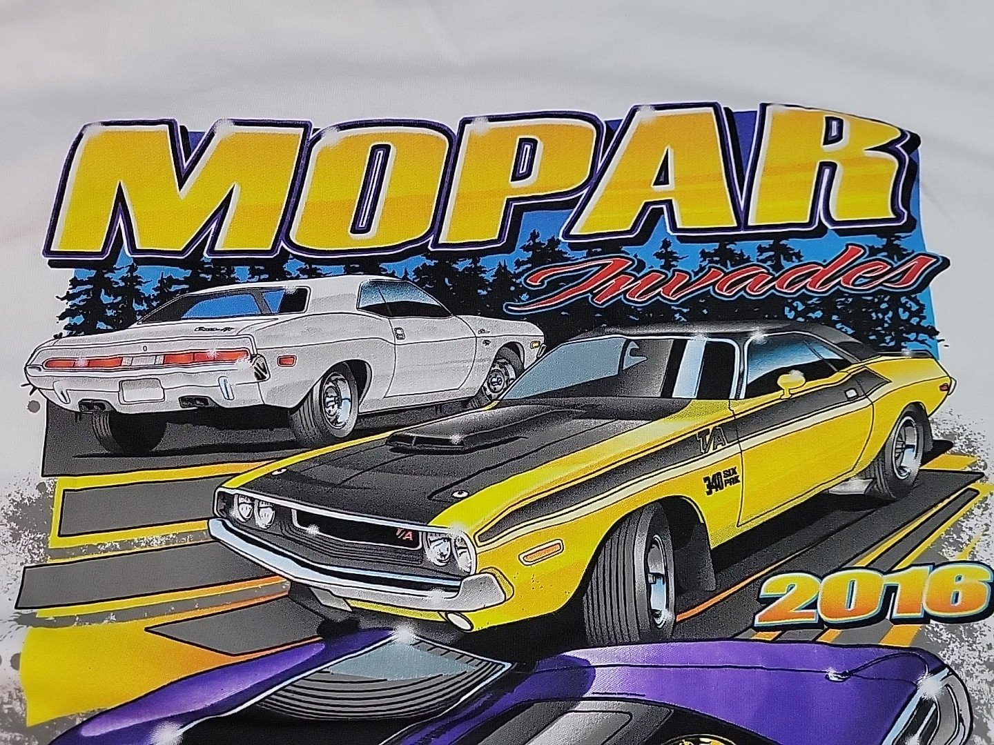 Cruisin Shirt Mopar 2016 Reno NOS NICE gallery