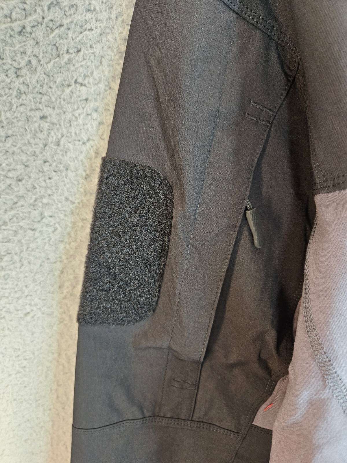 TacVasen Mens Tactical 2XL Shirt Black-Gray Cotton Body Nylon Sleeve Outdoors gallery