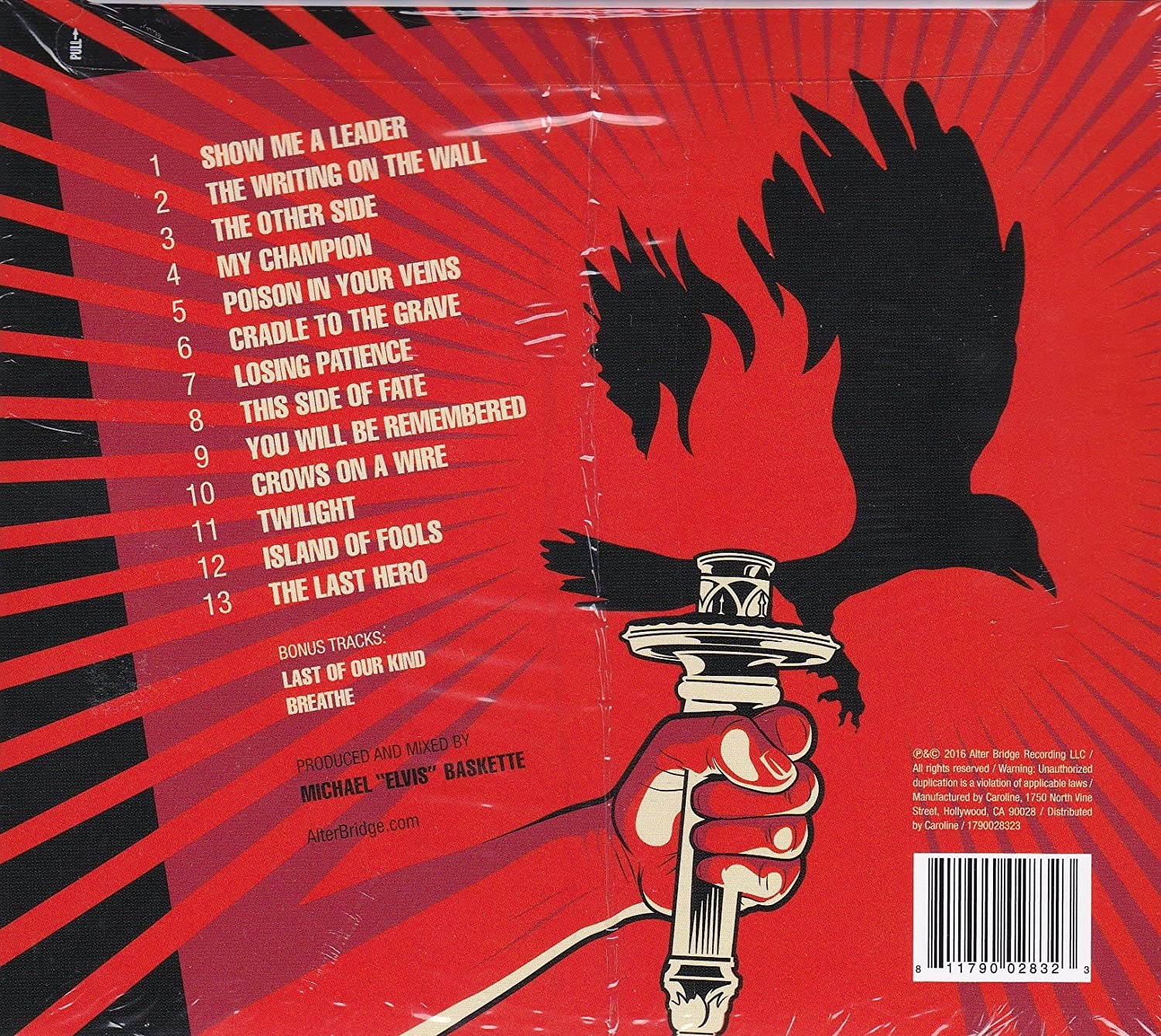 Alter Bridge ALTERBRIDGE – THE LAST HERO (1 CD) (CD)