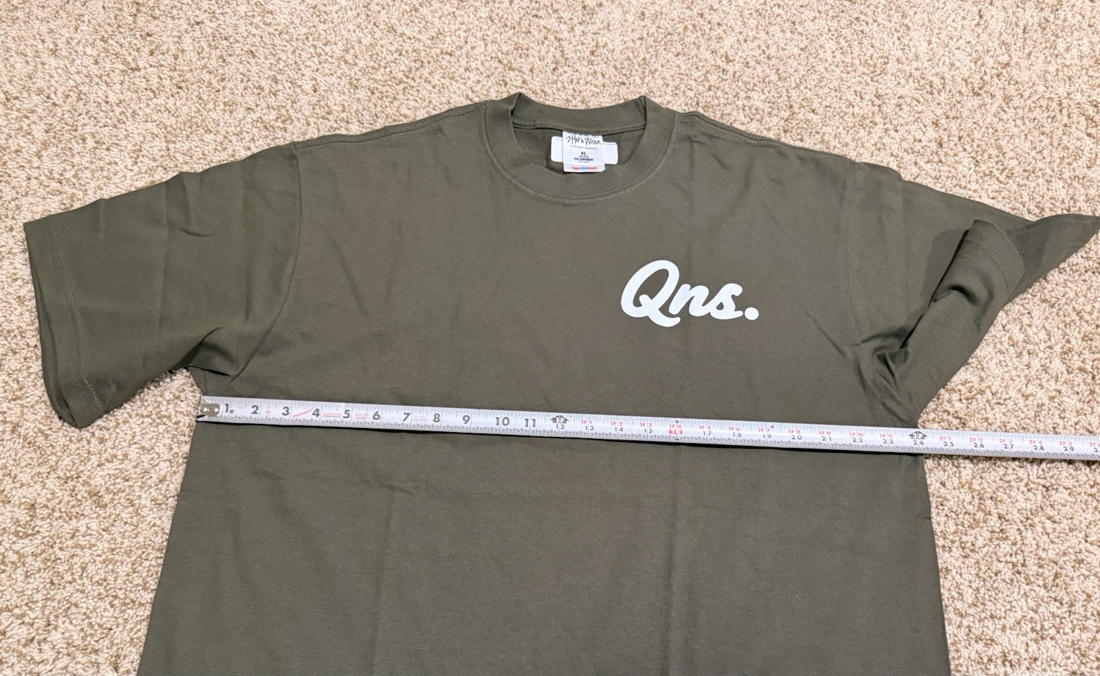 Shaka Wear Max Heavyweight Short Sleeve T-Shirt Olive Size XL, Qns. gallery