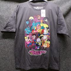 The Powerpuff Girls Cartoon Network T-Shirt Charcoal Medium