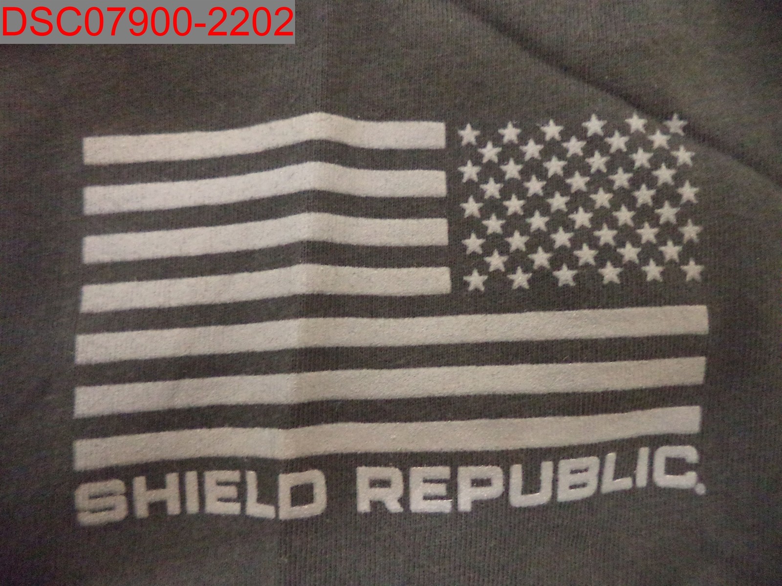Shield Republic Men's Graphite Black SR Shield Logo T-Shirt, Size M 92742207953 gallery
