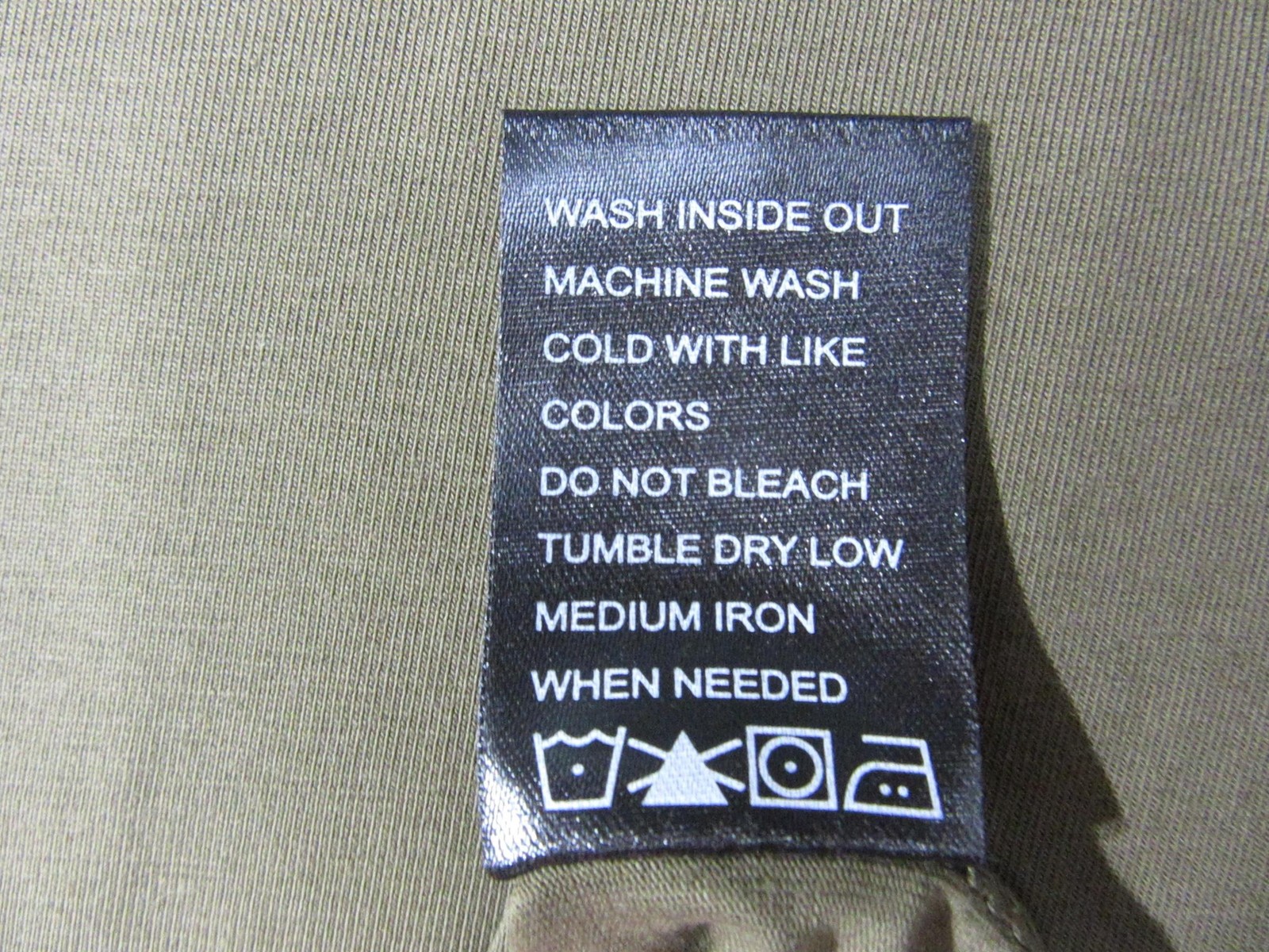 TPJ Shirt Mens 2XL Military Olive Green The Perfect Jean Stretch Crewneck New gallery