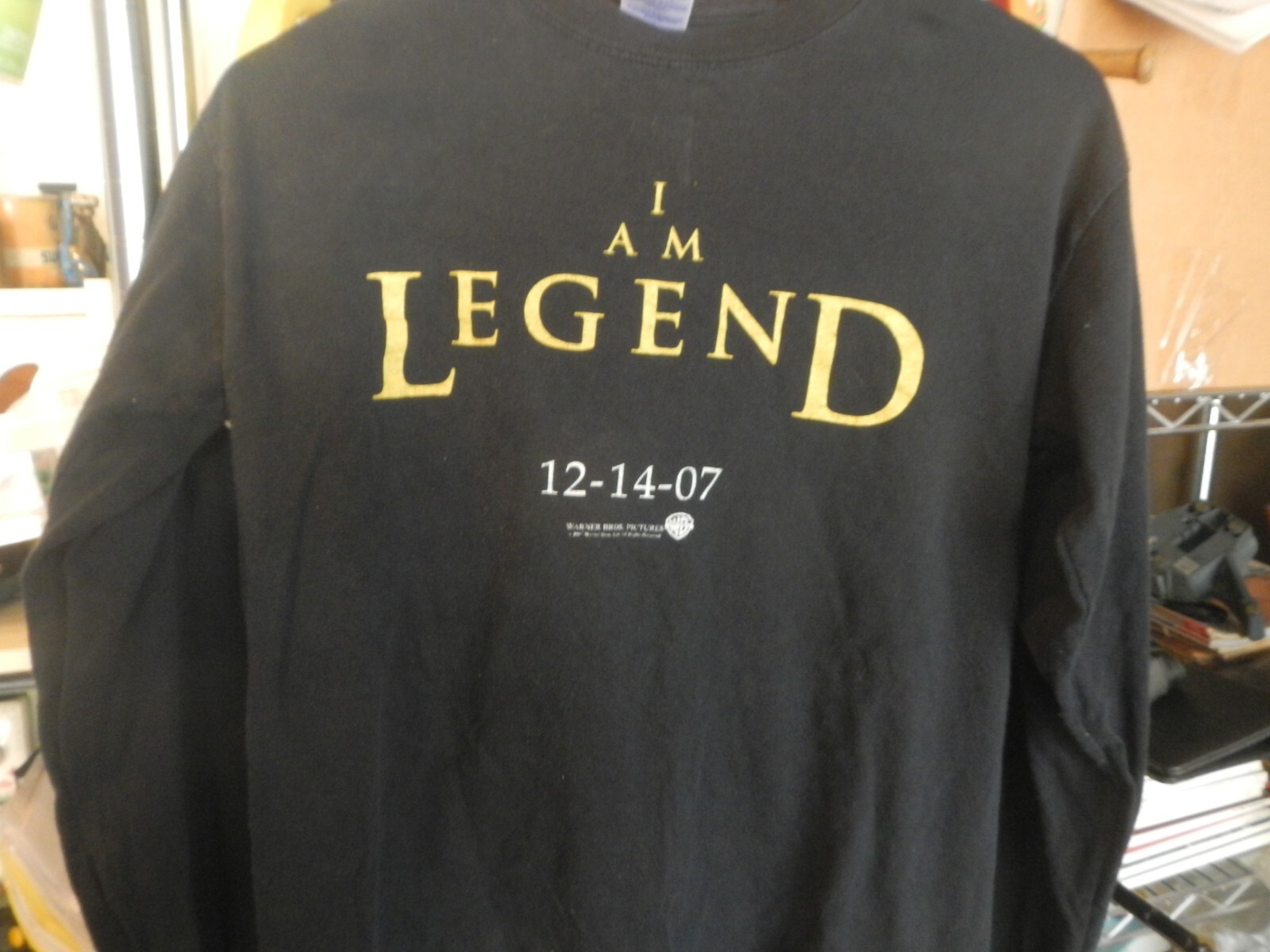 VINTAGE I Am A Legend 12-14-07 T Shirt Size M # 9