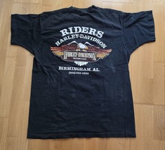 Vintage Harley-Davidson Birmingham Alabama Graphic Print Pocket T-shirt SZ XL