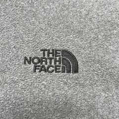The North Face gray 1/4 zip lightweight pullover fleece jacket Men Sz M