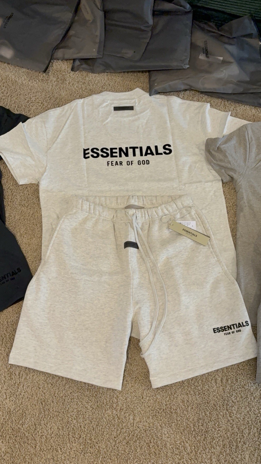 Fear of God essentials set gallery