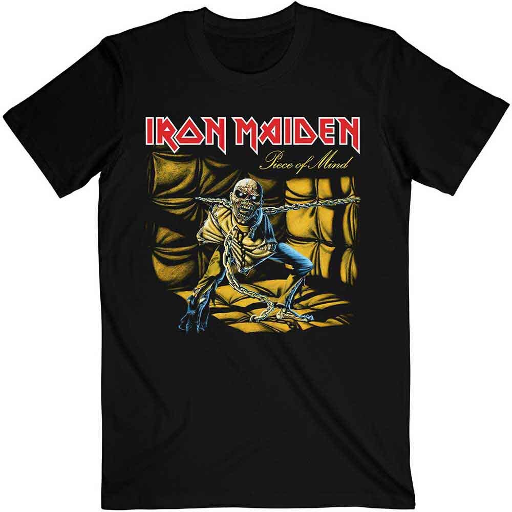 Iron Maiden Piece of Mind T-Shirt Black New gallery