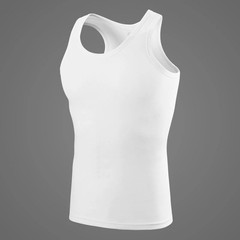 Men Undershirt 100% Cotton Tank Top A-Shirt