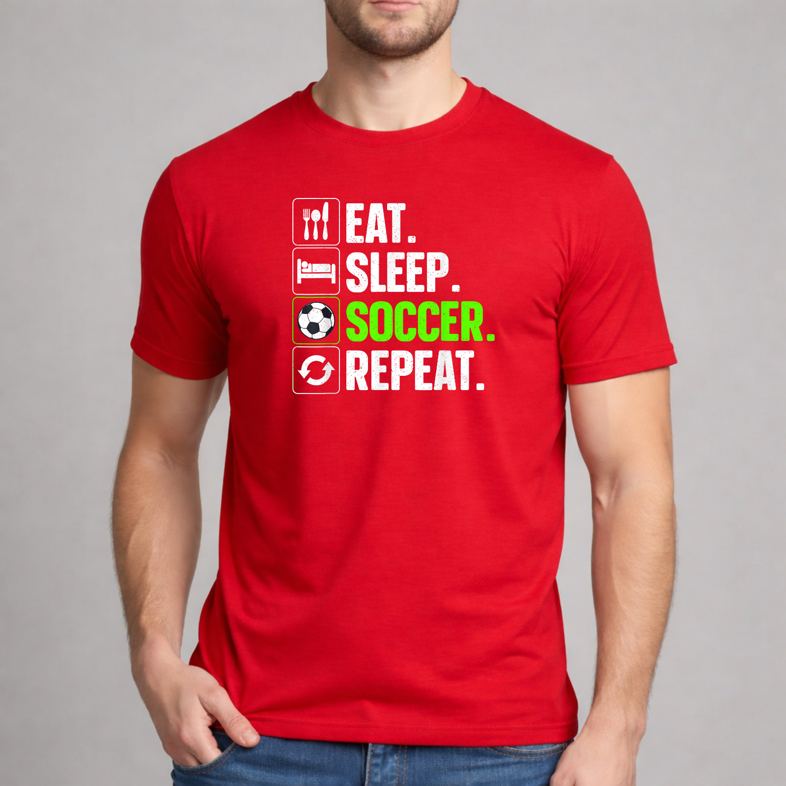 Soccer Shirt Funny Sarcastic Soccer Routine Art Graphic Men Boys Sport Fan gallery