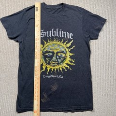 Sublime Long Beach, CA T-shirt Sun Logo Gray Mens Small