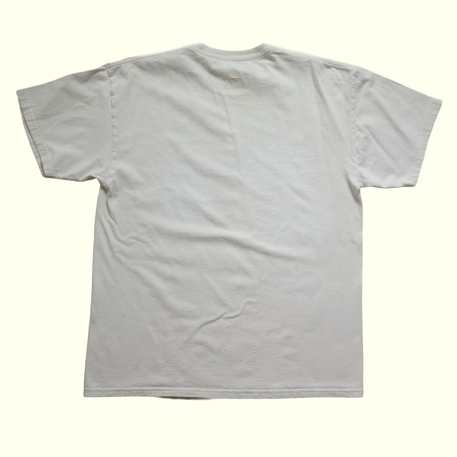 HANES VTG Y2K RETRO FUNNY COMEDY WIENER CAMPING OUTDOOR GRAPHIC WHITE T SHIRT gallery