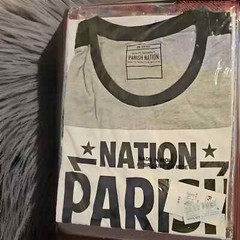 Parish Nation Men’s Long sleeve Gray/Black 4XL