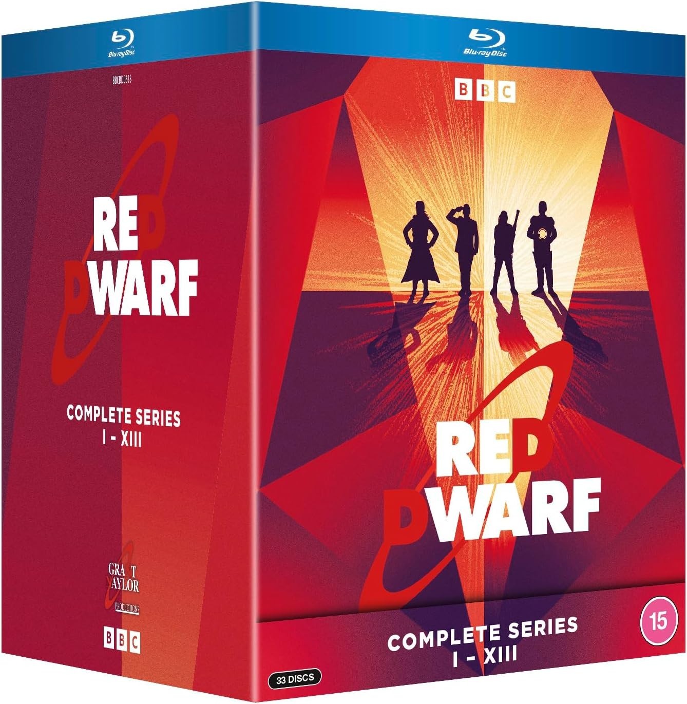 RED DWARF Complete Series I-XIII 1-13 Blu-Ray NEW (Please Read Full Description)