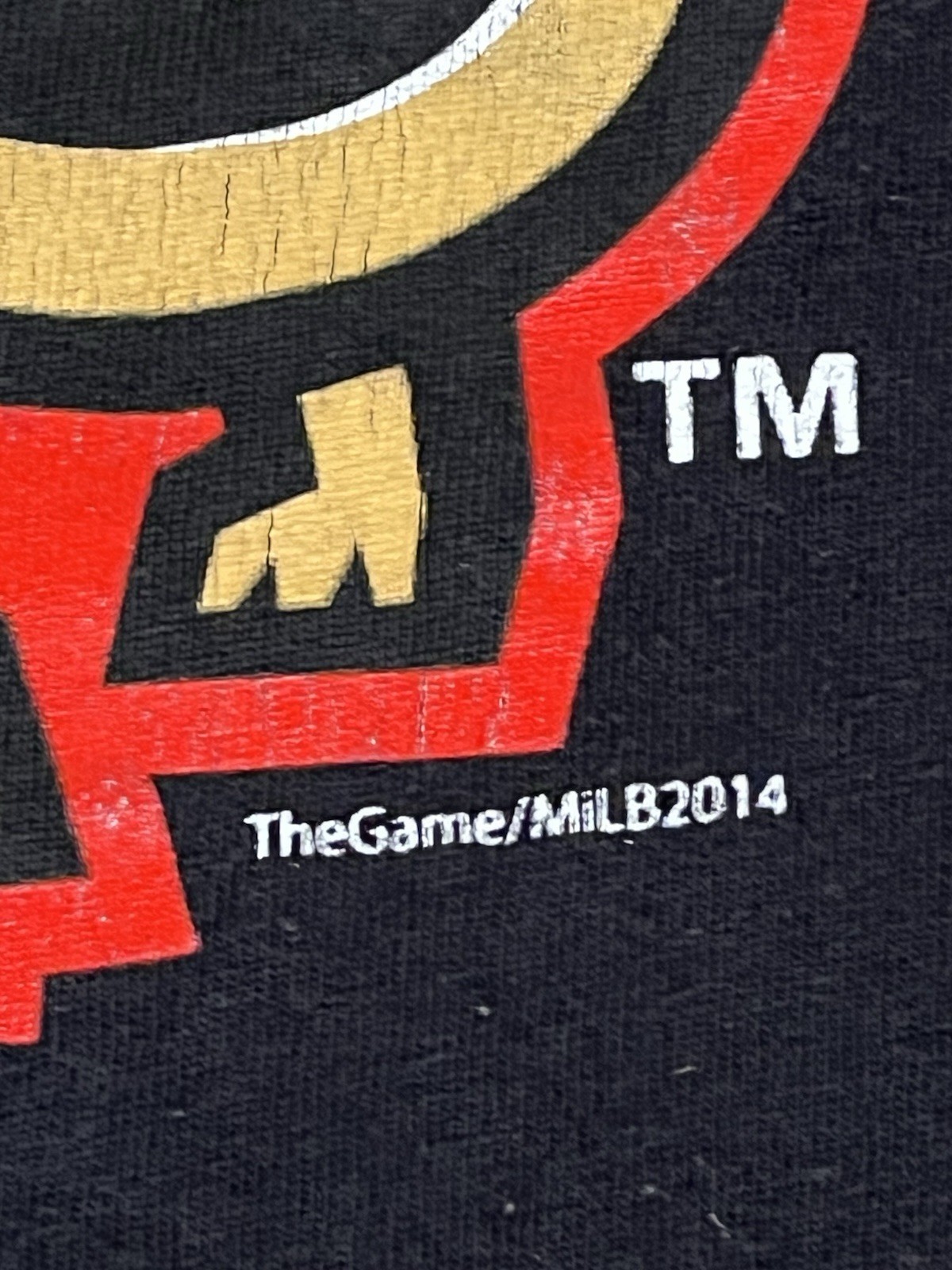 2014 Delta Pro Weight MiLB El Paso Chihuahuas Black T-Shirt Mens Large gallery