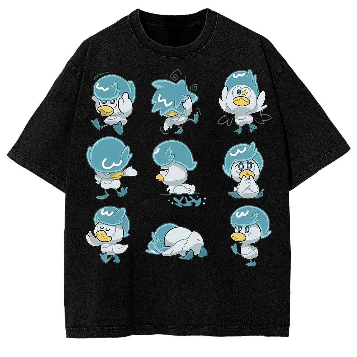 Quaxly Pokemon Anime Shirt Manga Graphic Tee gallery